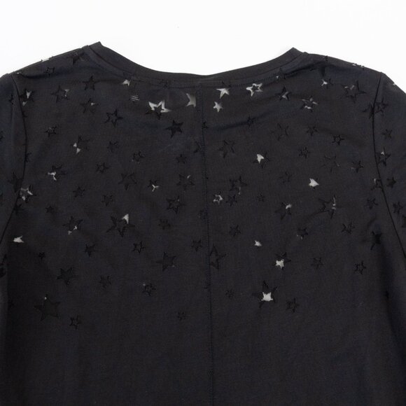 Scotch & Soda Burnout Tee Black Stars Soft XS - Picture 9 of 12